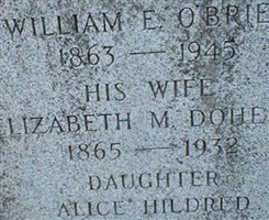 Elizabeth Doherty O'Brien Elizabeth Doherty O'Brien