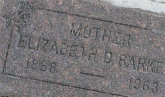 Elizabeth Duncombe Barker Elizabeth Duncombe Barker