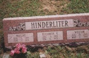 Elizabeth E Morton Hinderliter