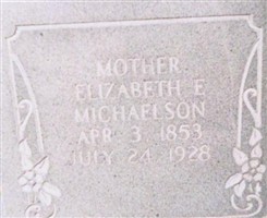Elizabeth Emma Barker Michaelson Elizabeth Emma Barker Michaelson