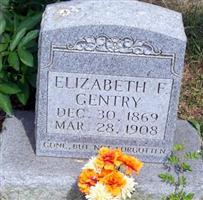 Elizabeth F Gentry