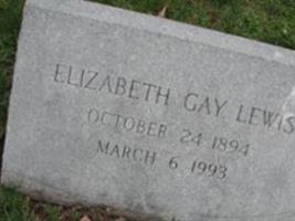 Elizabeth Gay Lewis