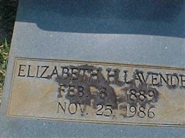 Elizabeth H. Lavender