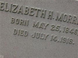 Elizabeth H Morrison Elizabeth H Morrison
