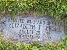 Elizabeth Ida Lepore Elizabeth Ida Lepore