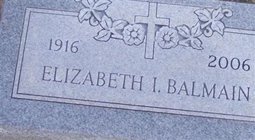 Elizabeth Inez Balmain Elizabeth Inez Balmain