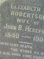 Elizabeth J. Robertson Hereford