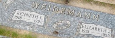 Elizabeth J Weidemann