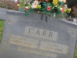 Elizabeth Jane Evans Carr