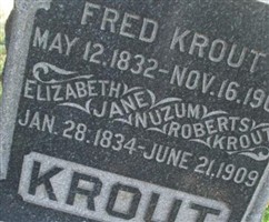 Elizabeth Jane Roberts Krout
