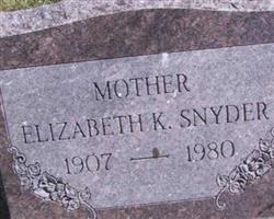 Elizabeth Kathryn Armagost Snyder