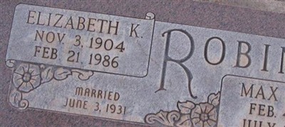 Elizabeth Kenny "Beth" Robins