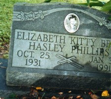 Elizabeth ""Kitty Bess"" Hasley Phillips Elizabeth ""Kitty Bess"" Hasley Phillips