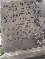 Elizabeth Klock Helmer Elizabeth Klock Helmer