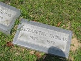 Elizabeth L Thomas