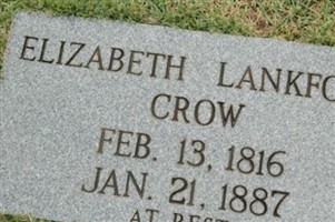 Elizabeth Lankford Crow Elizabeth Lankford Crow