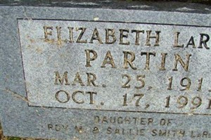 Elizabeth LaRue Partin Elizabeth LaRue Partin
