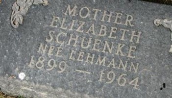 Elizabeth Lehmann Schuenke