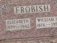 Elizabeth "Lizzie" Albertson Frobish Elizabeth "Lizzie" Albertson Frobish