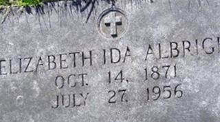 Elizabeth Ida "Lizzie" Gingrich Albright Elizabeth Ida "Lizzie" Gingrich Albright