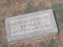 Elizabeth Louise Cox Ruhlen