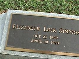 Elizabeth Lusk Simpson