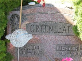 Elizabeth M Greenleaf Elizabeth M Greenleaf