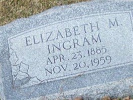 Elizabeth M. Ingram Elizabeth M. Ingram