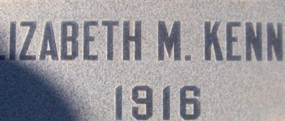 Elizabeth M. Kennard Elizabeth M. Kennard