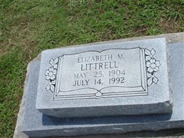 Elizabeth M. Littrell Elizabeth M. Littrell