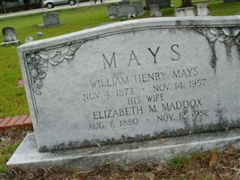 Elizabeth M. Maddox Mays