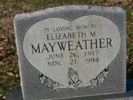 Elizabeth M Mayweather