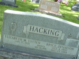 Elizabeth Madeline "Betty" Totten Hacking