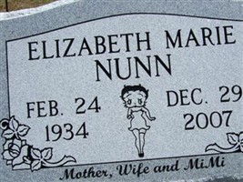 Elizabeth Marie "Betty" Nunn