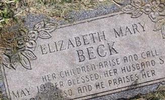 Elizabeth Mary Beck