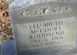 Elizabeth McCourt Woodsend