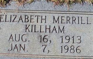 Elizabeth Merrill Killham