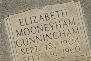 Elizabeth Mooneyham Cunningham Elizabeth Mooneyham Cunningham
