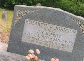 Elizabeth R Johnson Merritt