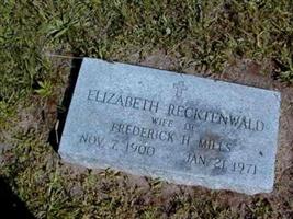 Elizabeth Recktenwald Mills