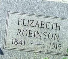 Elizabeth Robinson