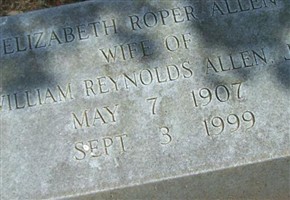 Elizabeth Roper Allen