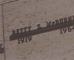 Elizabeth S. "Betty" McBurney Elizabeth S. "Betty" McBurney