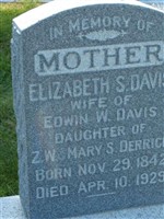 Elizabeth S Derrick Davis