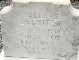 Sarah Elizabeth "Sallie" Miller Lassiter