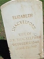 Elizabeth Shackelford Elizabeth Shackelford