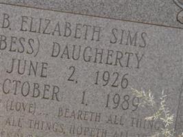 B Elizabeth Sims "Bess" Daugherty