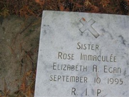 Elizabeth A. Sister Rose Immaculee Egan Elizabeth A. Sister Rose Immaculee Egan