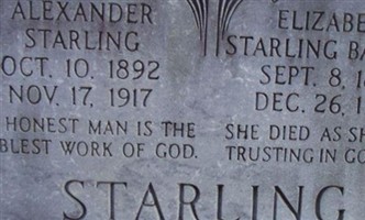 Elizabeth Starling Barfield Elizabeth Starling Barfield
