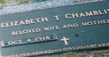 Elizabeth T Chambliss